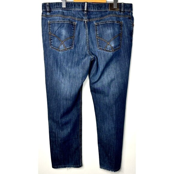 Brax Mens Jeans Feel Good Cooper Regular Fit Denim Straight Blue Size 42x30 - Picture 2 of 16